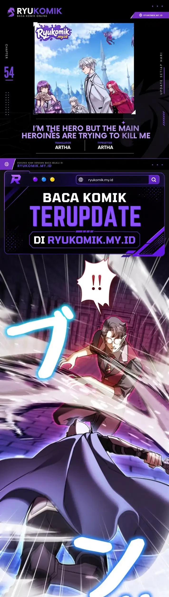 Komik The Main Heroines Are Trying to Kill Me Chapter 54 gambar 1