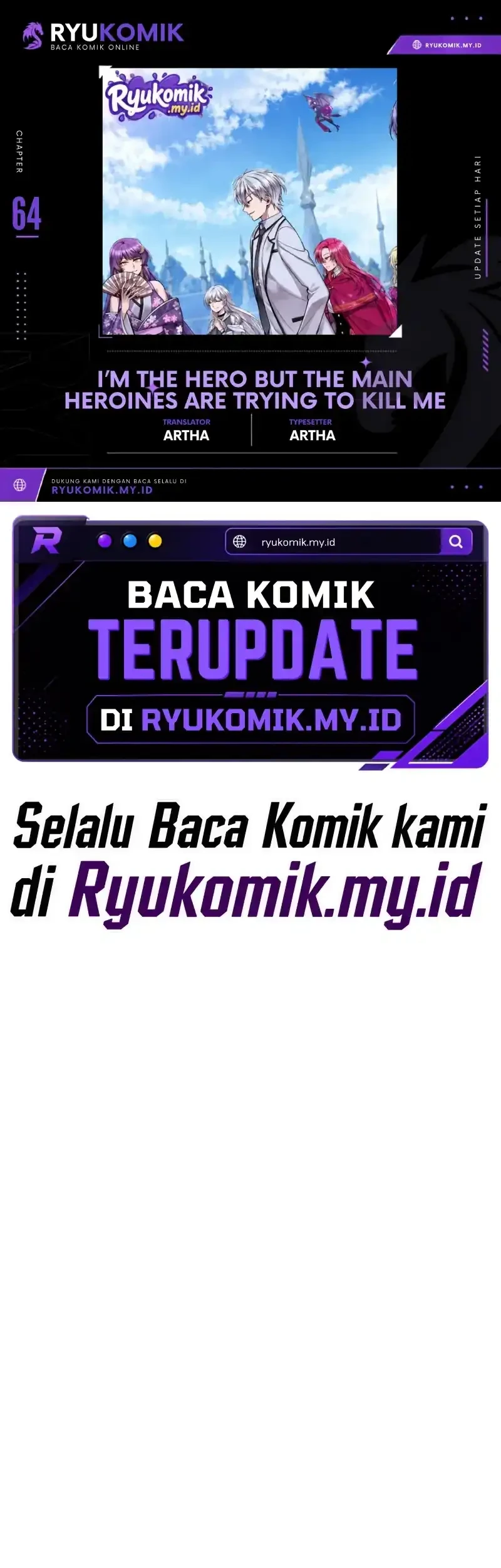 Komik The Main Heroines Are Trying to Kill Me Chapter 64 gambar 1
