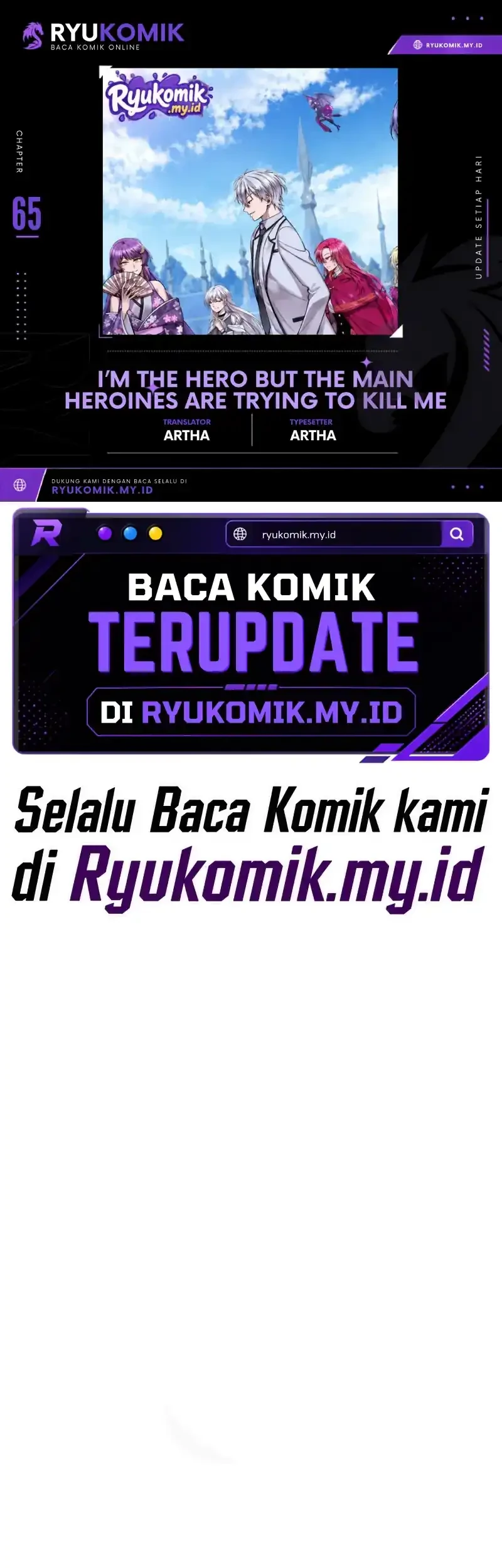 Komik The Main Heroines Are Trying to Kill Me Chapter 65 gambar 1