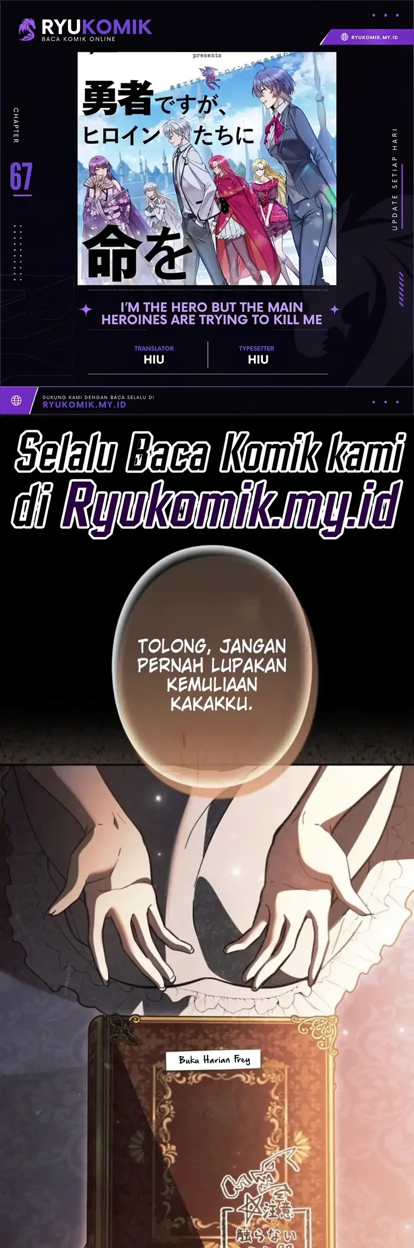 Komik The Main Heroines Are Trying to Kill Me Chapter 67 gambar 1
