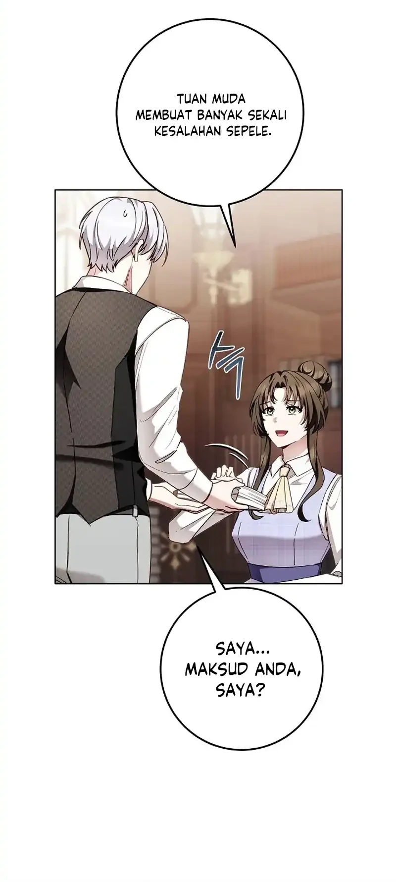 Manhwa The Male Lead Is Trying To Tame Me With Money Chapter 21 gambar 2