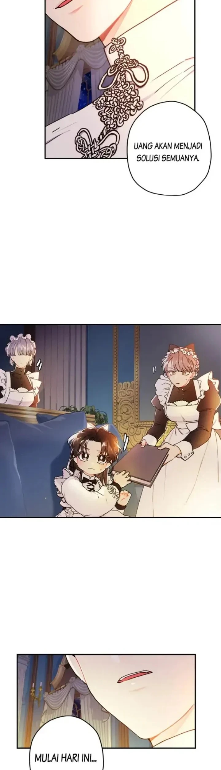 Manhwa The Male Lead's Little Lion Daughter Chapter 15 gambar 2