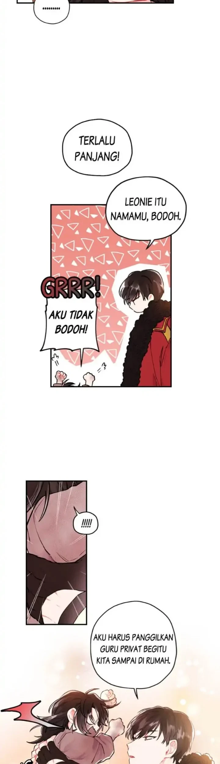 Manhwa The Male Lead's Little Lion Daughter Chapter 2 gambar 2