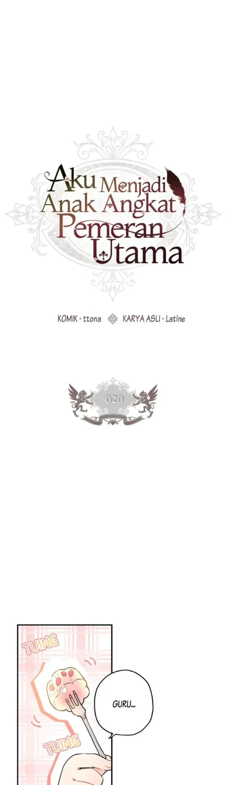 Komik The Male Lead's Little Lion Daughter Chapter 20 gambar 1