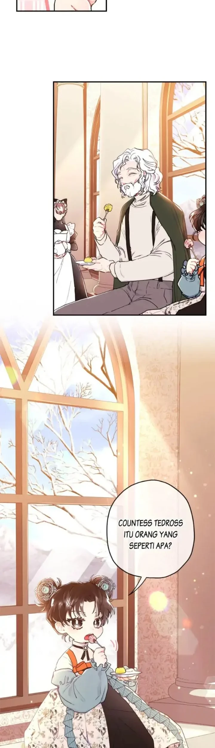 Manhwa The Male Lead's Little Lion Daughter Chapter 20 gambar 2