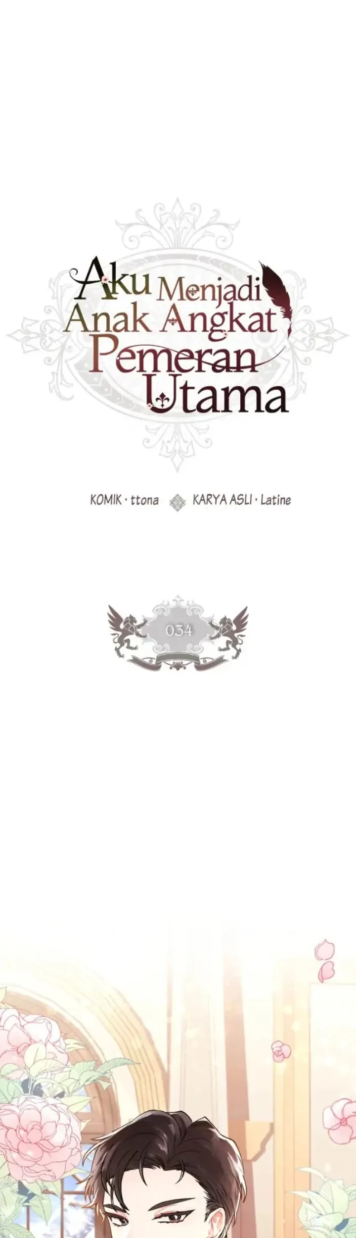 Komik The Male Lead's Little Lion Daughter Chapter 34 gambar 1