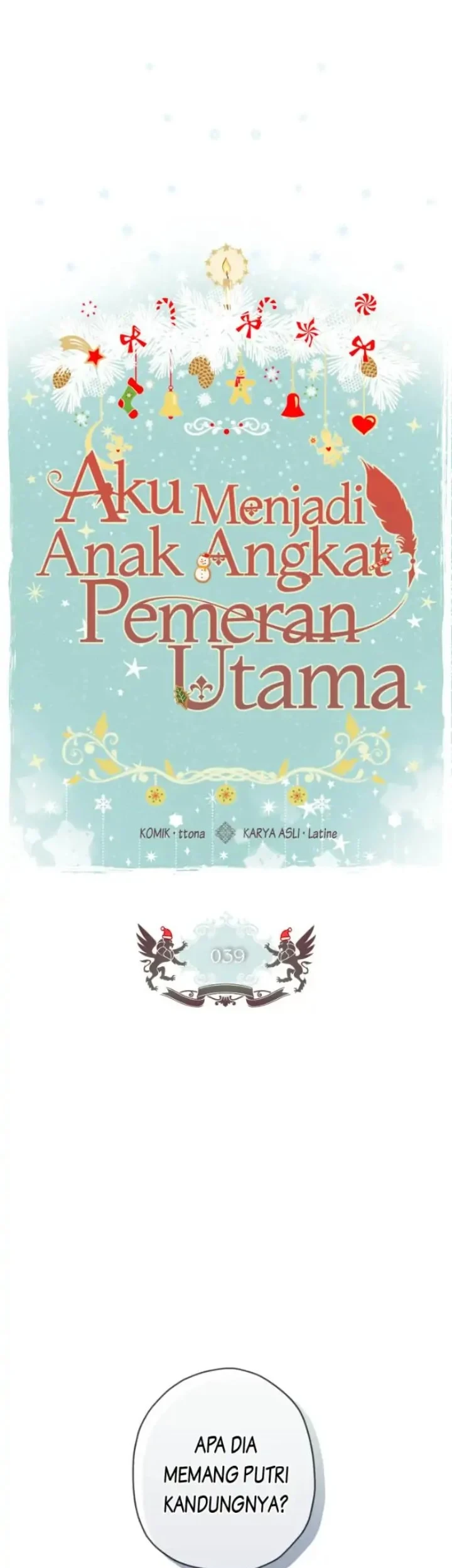 Komik The Male Lead's Little Lion Daughter Chapter 39 gambar 1