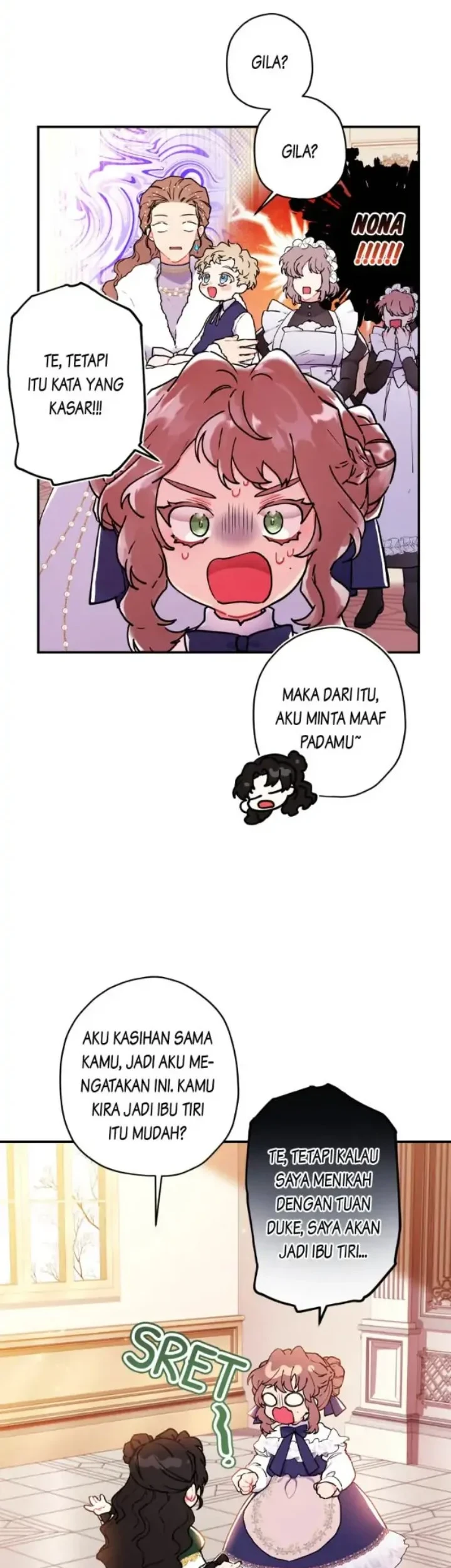 Manhwa The Male Lead's Little Lion Daughter Chapter 46 gambar 2