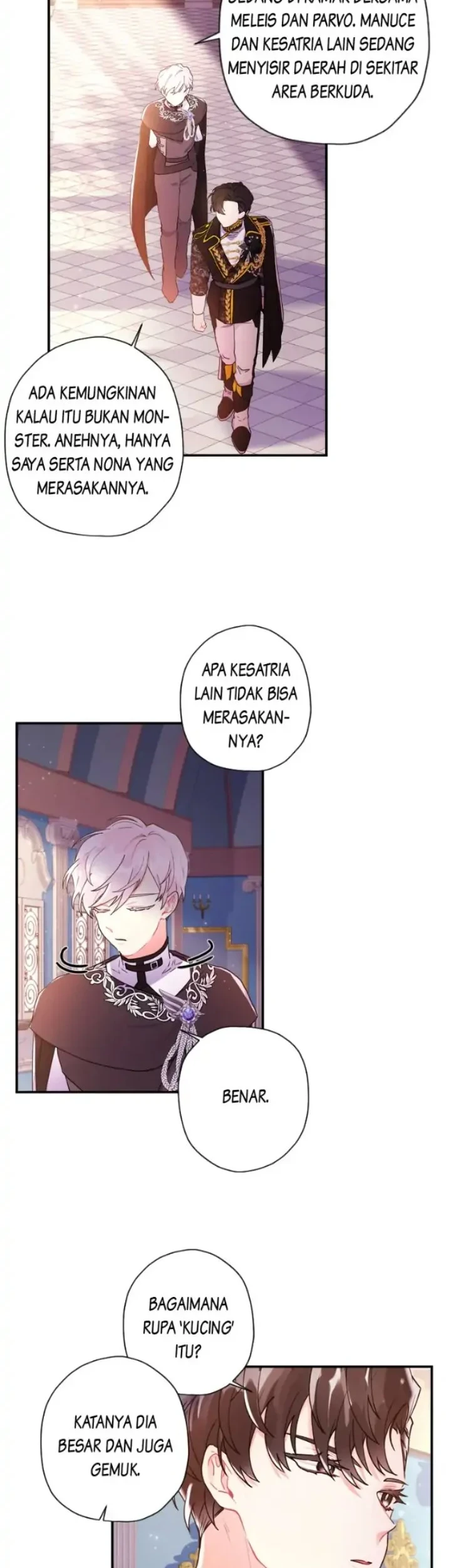 Manhwa The Male Lead's Little Lion Daughter Chapter 50 gambar 2