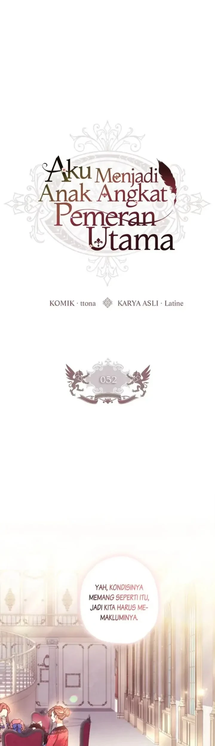 Komik The Male Lead's Little Lion Daughter Chapter 52 gambar 1