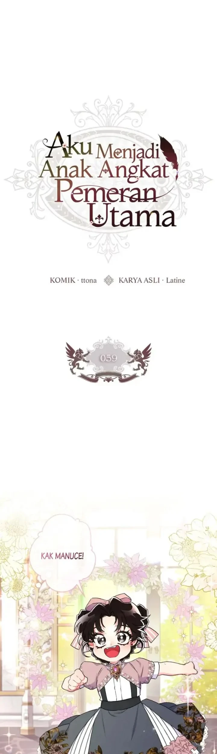 Komik The Male Lead's Little Lion Daughter Chapter 59 gambar 1