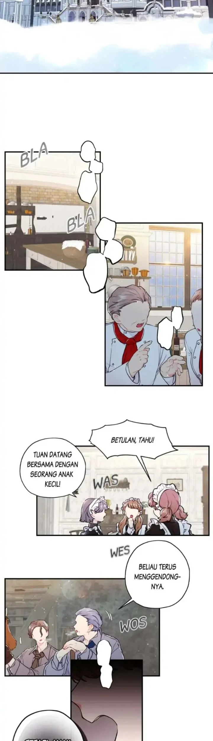 Manhwa The Male Lead's Little Lion Daughter Chapter 6 gambar 2