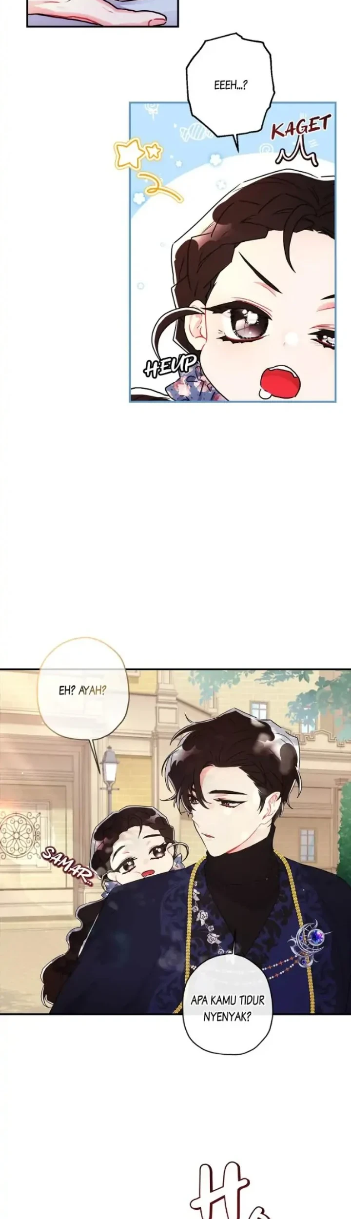 Manhwa The Male Lead's Little Lion Daughter Chapter 63 gambar 2