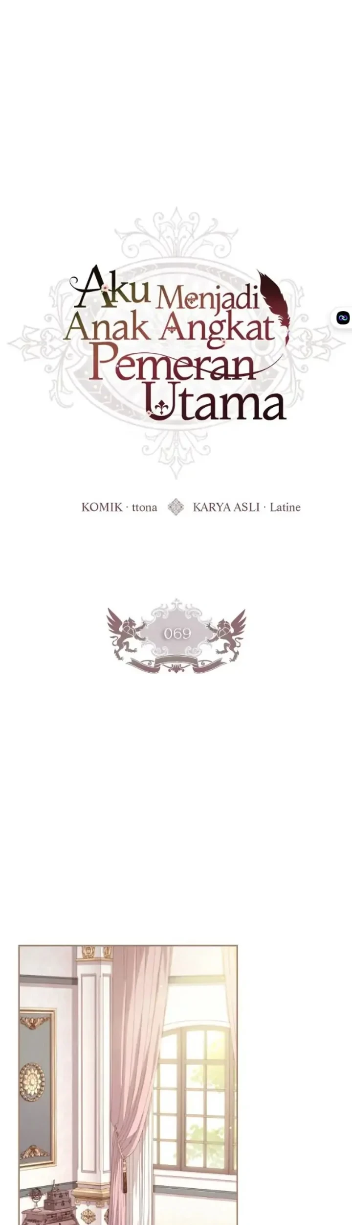 Komik The Male Lead's Little Lion Daughter Chapter 69 gambar 1