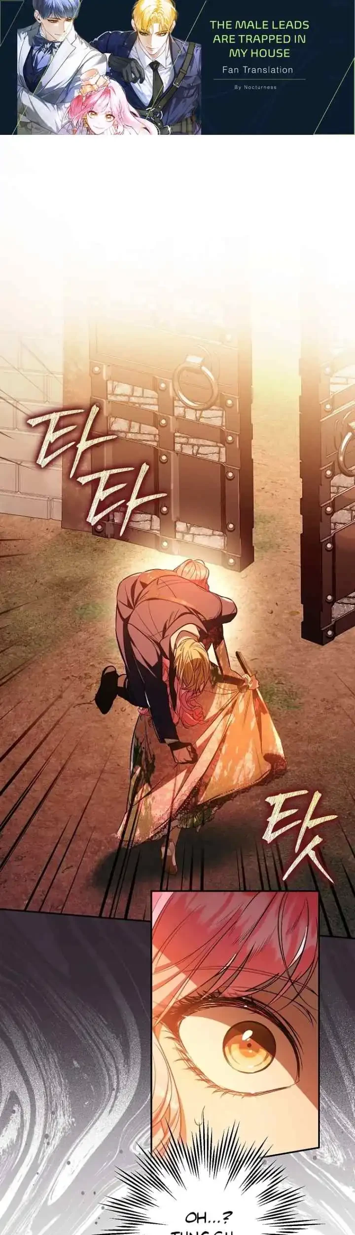 Komik The Male Leads Are Trapped in My House Chapter 22 gambar 1