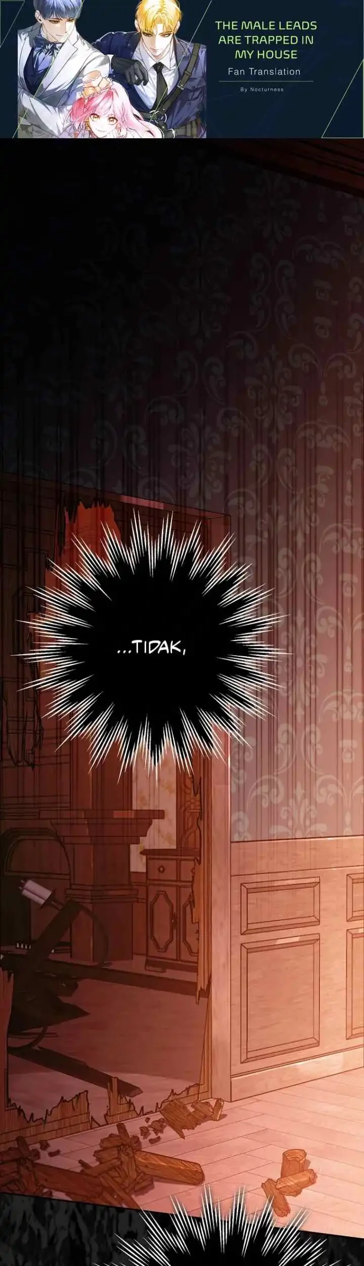 Komik The Male Leads Are Trapped in My House Chapter 23 gambar 1