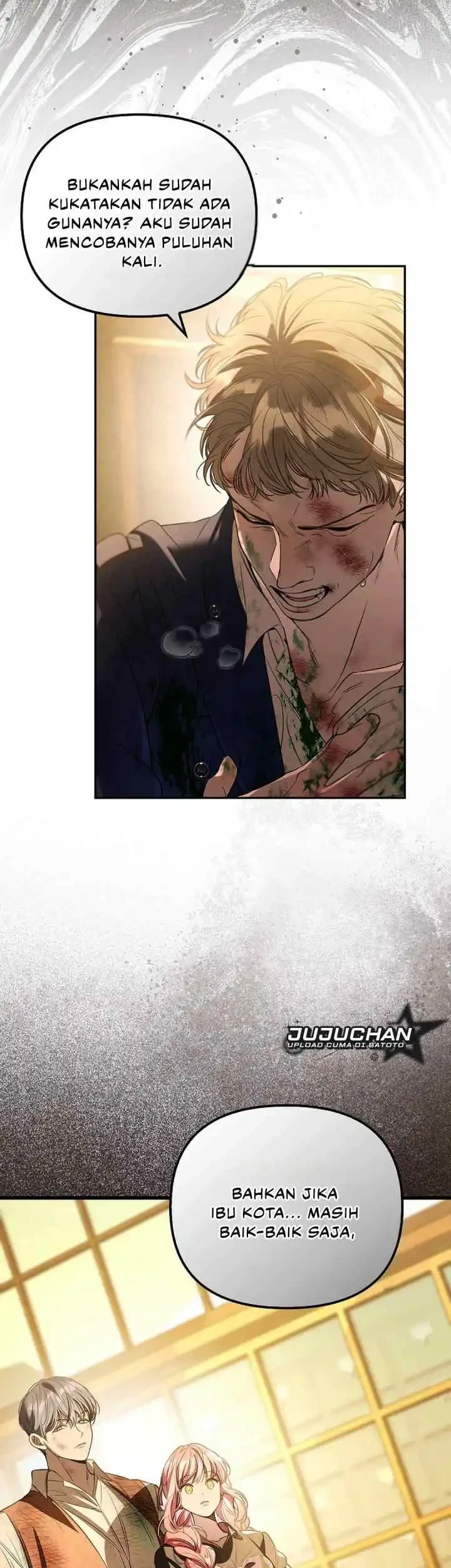Manhwa The Male Leads Are Trapped in My House Chapter 33 gambar 2