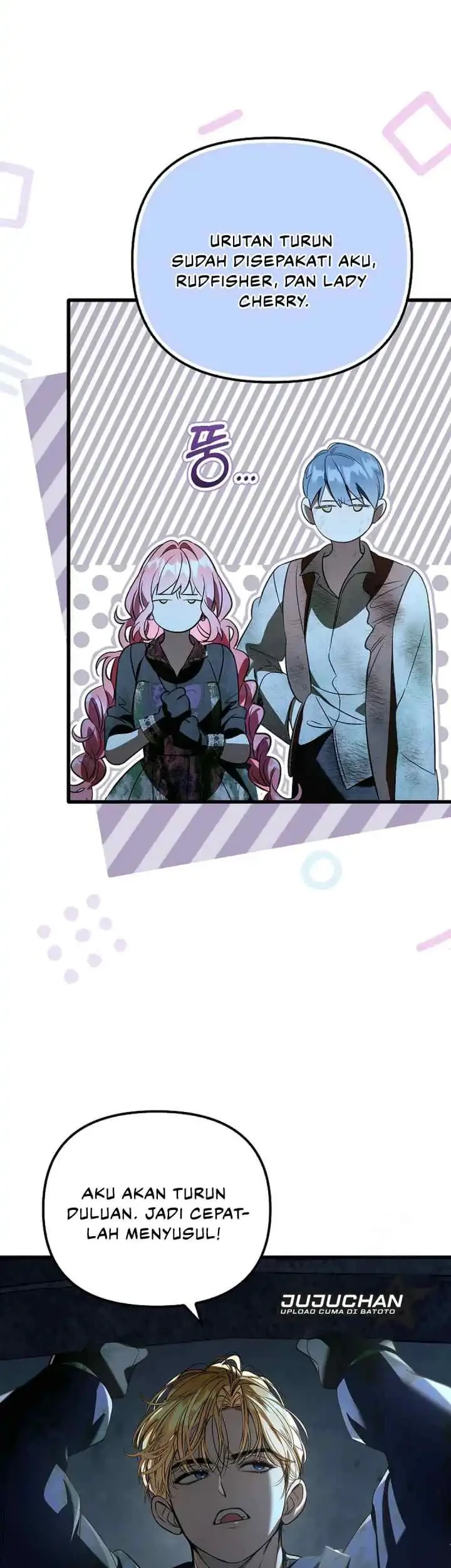 Manhwa The Male Leads Are Trapped in My House Chapter 34 gambar 2