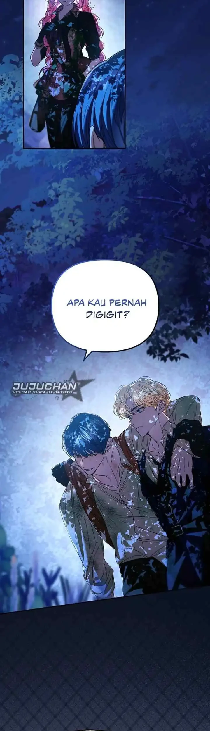 Manhwa The Male Leads Are Trapped in My House Chapter 35 gambar 2