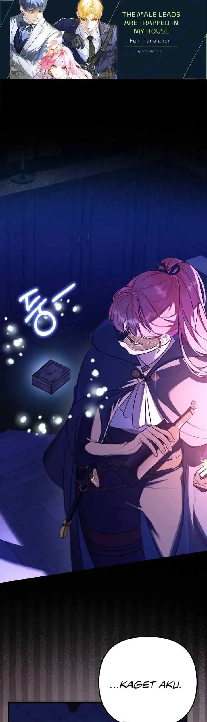 Komik The Male Leads Are Trapped in My House Chapter 4 gambar 1