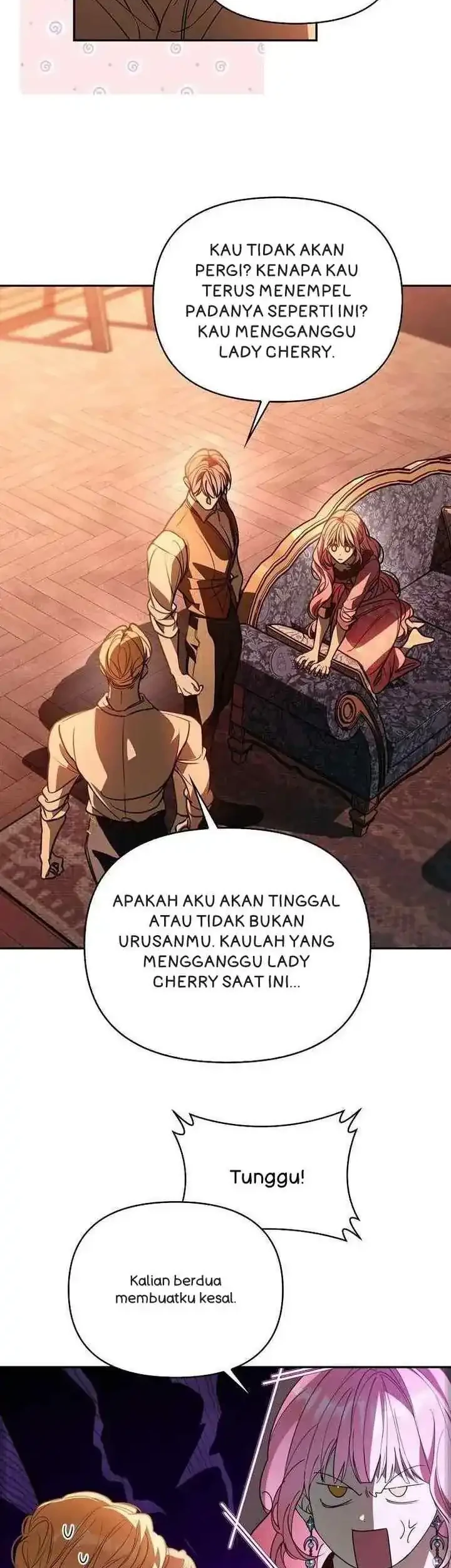 Manhwa The Male Leads Are Trapped in My House Chapter 54 gambar 2