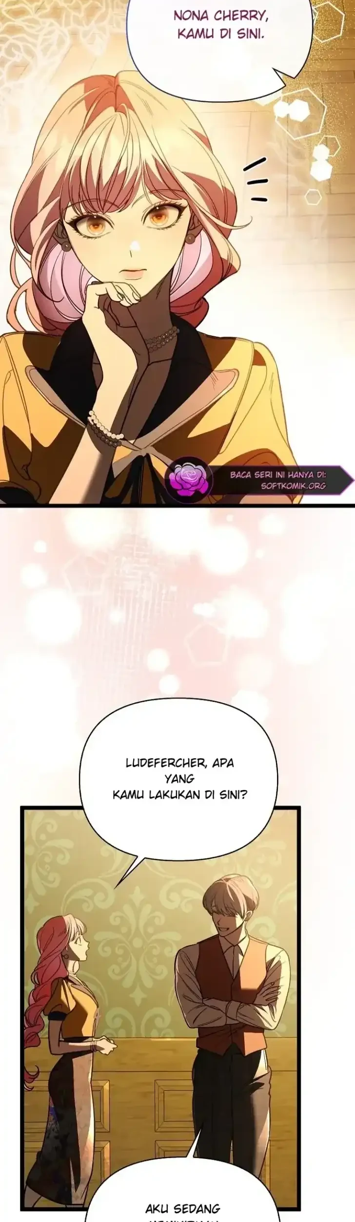 Manhwa The Male Leads Are Trapped in My House Chapter 63 gambar 2