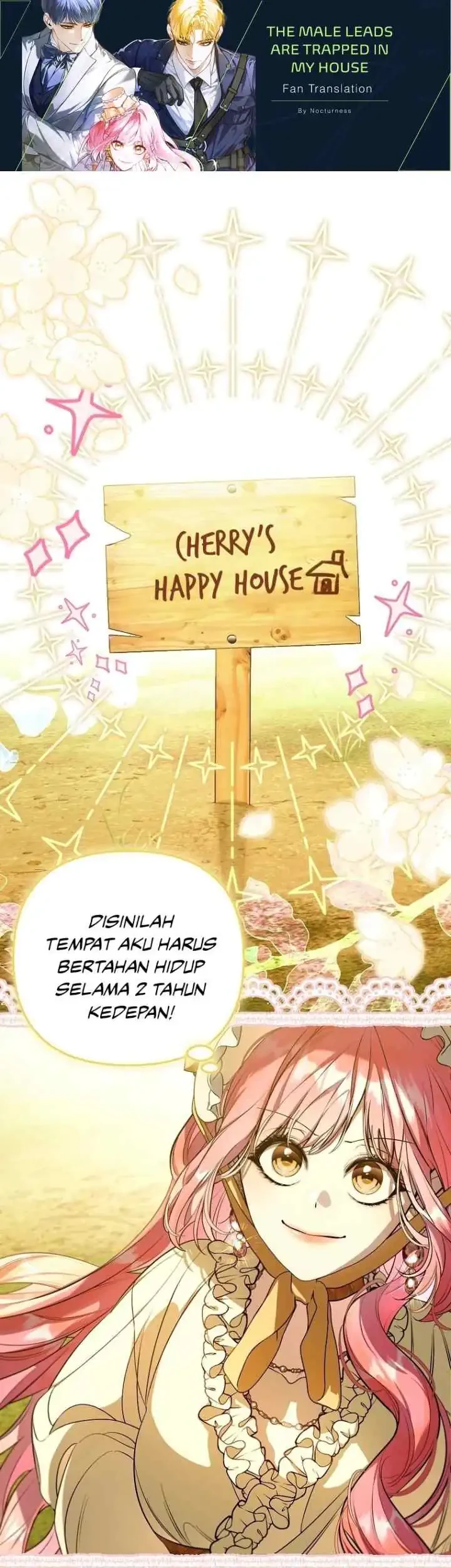 Komik The Male Leads Are Trapped in My House Chapter 8 gambar 1