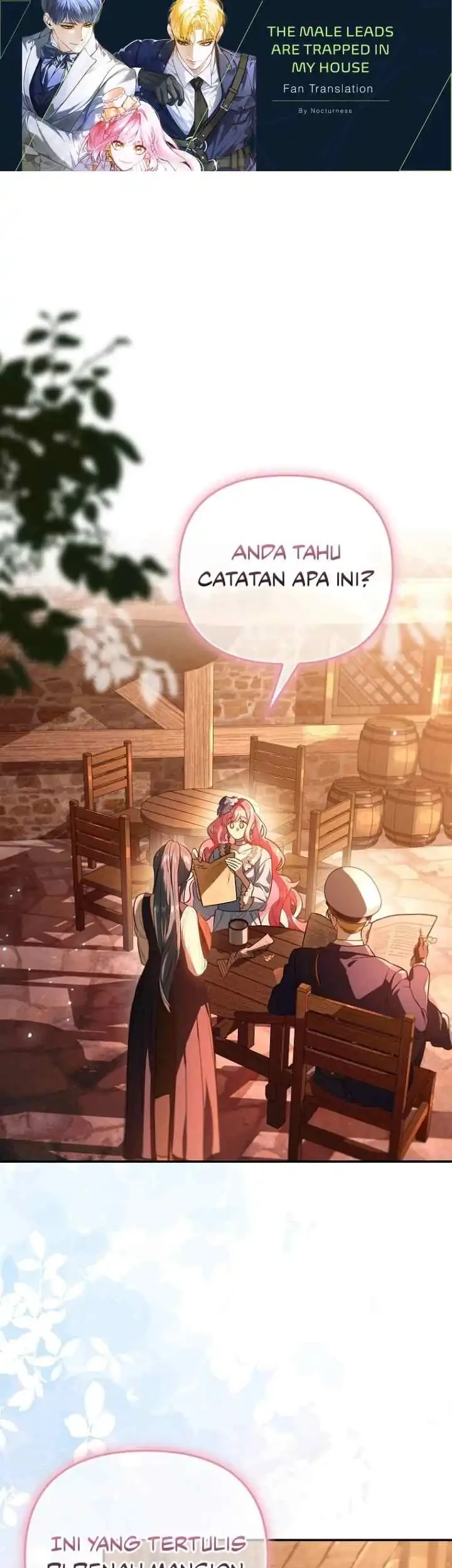 Komik The Male Leads Are Trapped in My House Chapter 9 gambar 1