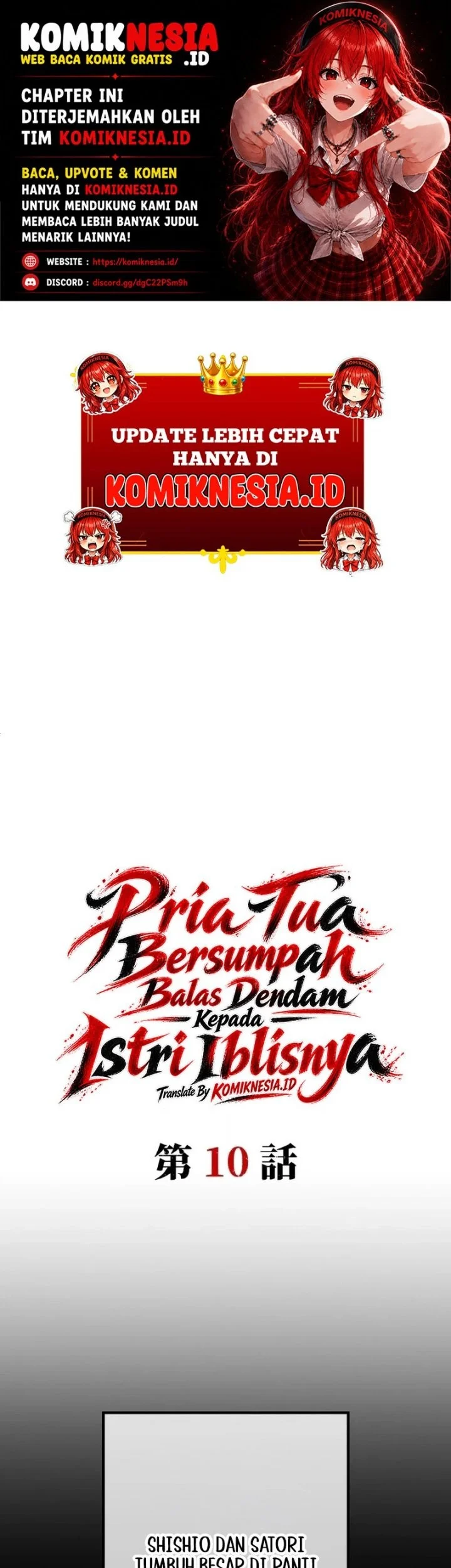 Komik The Man Who Vowed Revenge on His Demon Wife Chapter 10 gambar 1