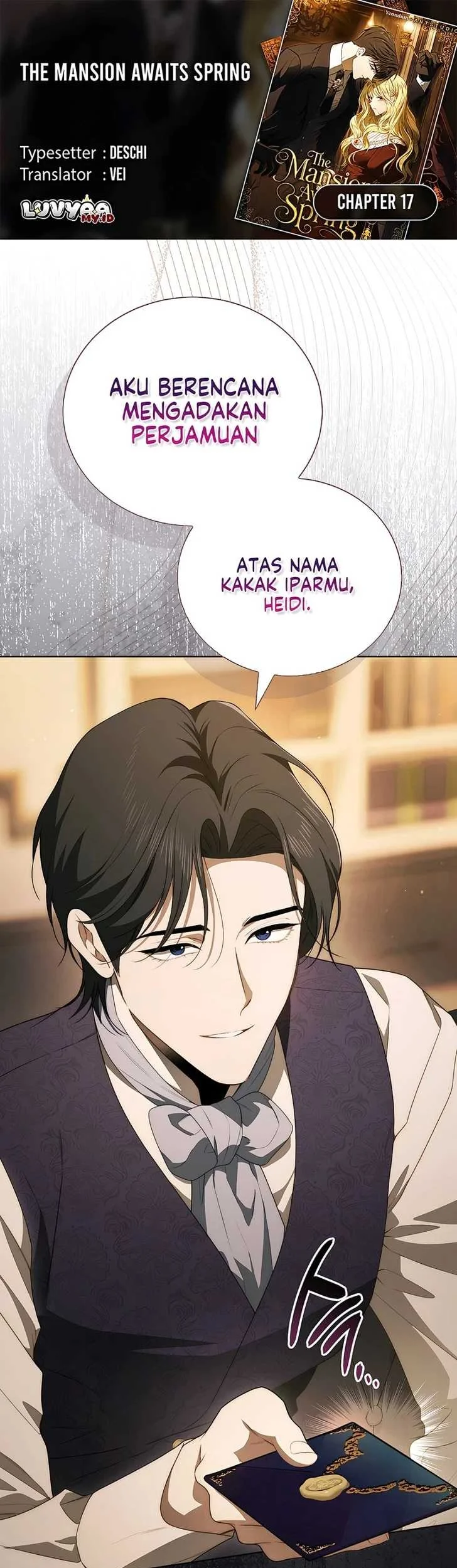 Komik The Mansion Awaits Spring Chapter 17 gambar 1