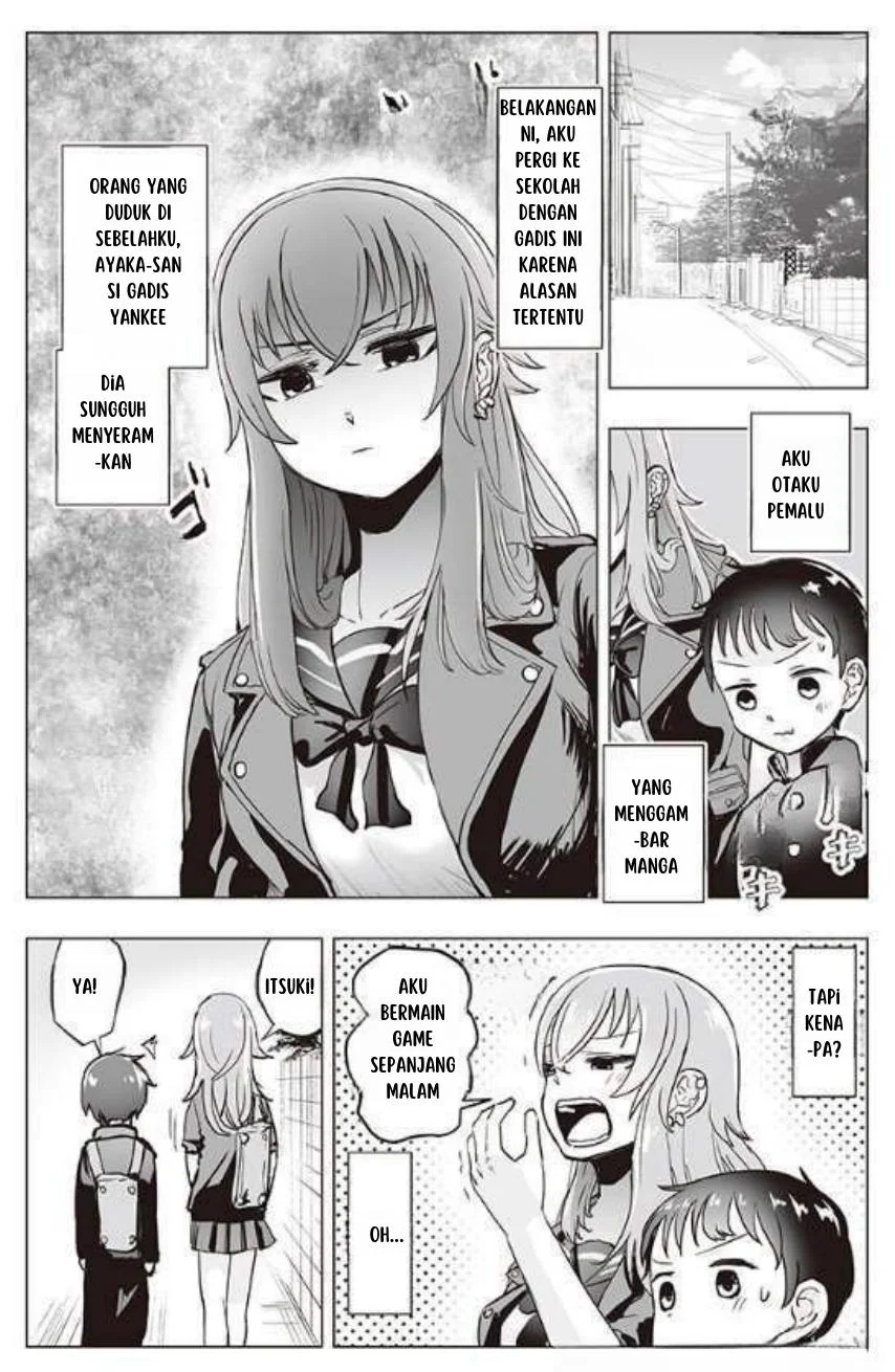 Komik The Many Weaknesses of Ayaka the Yankee JK Chapter 5 gambar 1