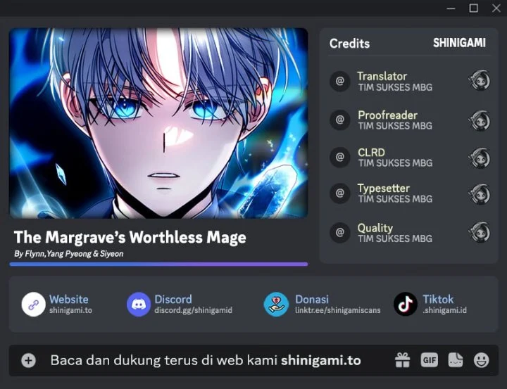 Komik The Margrave’s Worthless Mage Chapter 11 gambar 1