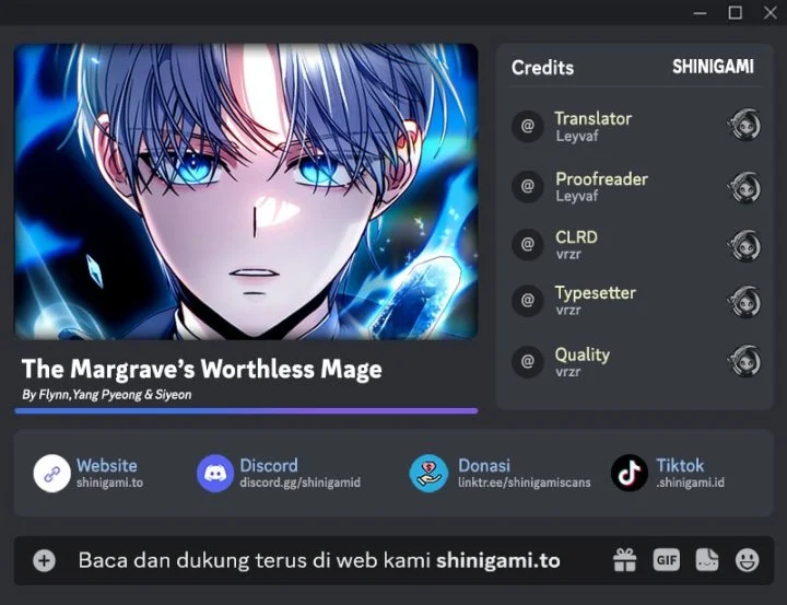 Komik The Margrave’s Worthless Mage Chapter 19 gambar 1