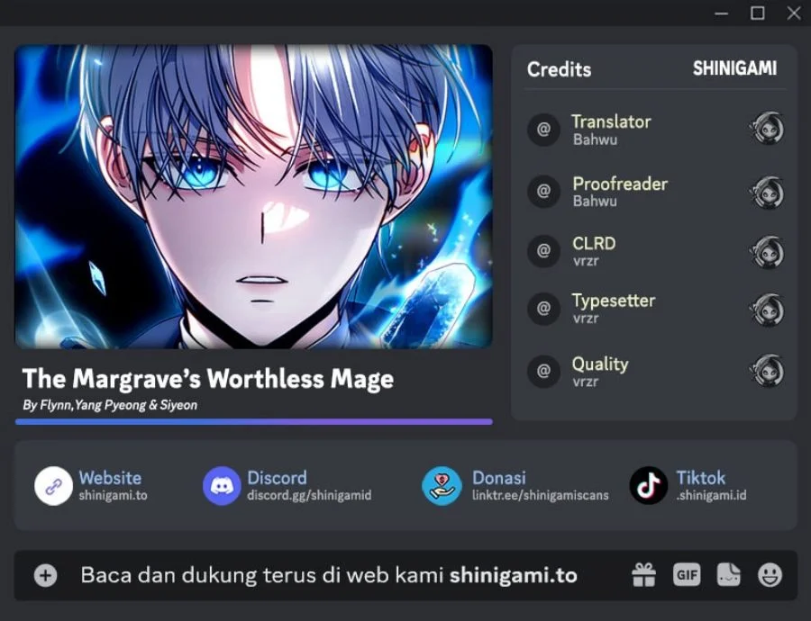 Komik The Margrave’s Worthless Mage Chapter 9 gambar 1