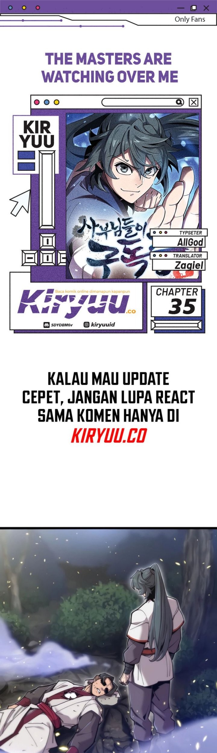 Komik The Masters Are Watching Over Me Chapter 35 gambar 1