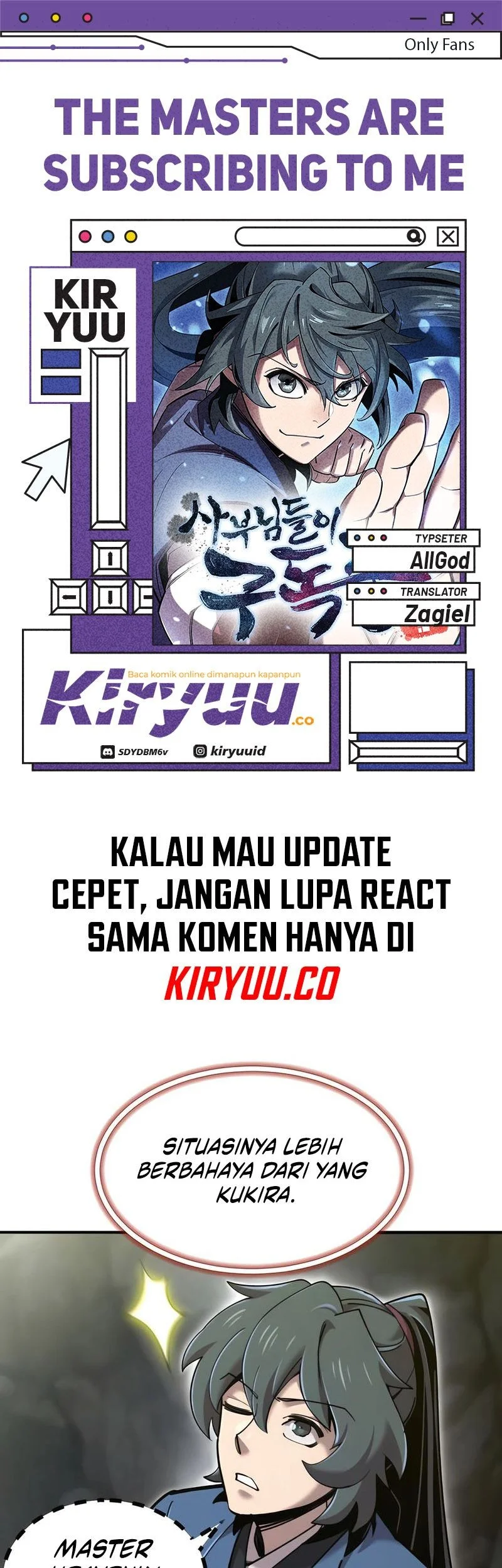 Komik The Masters Are Watching Over Me Chapter 40 gambar 1