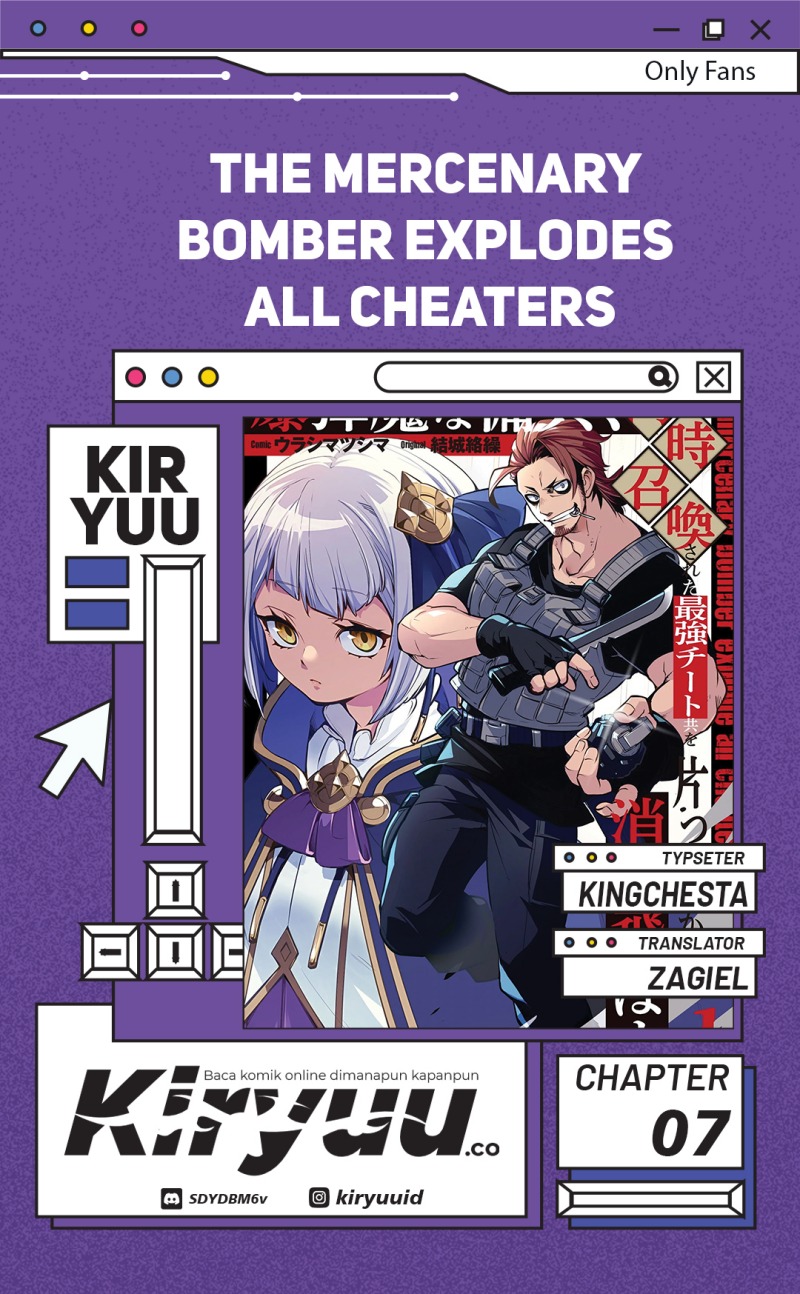 Komik The Mercenary Bomber Explode All Cheaters Chapter 7 gambar 1