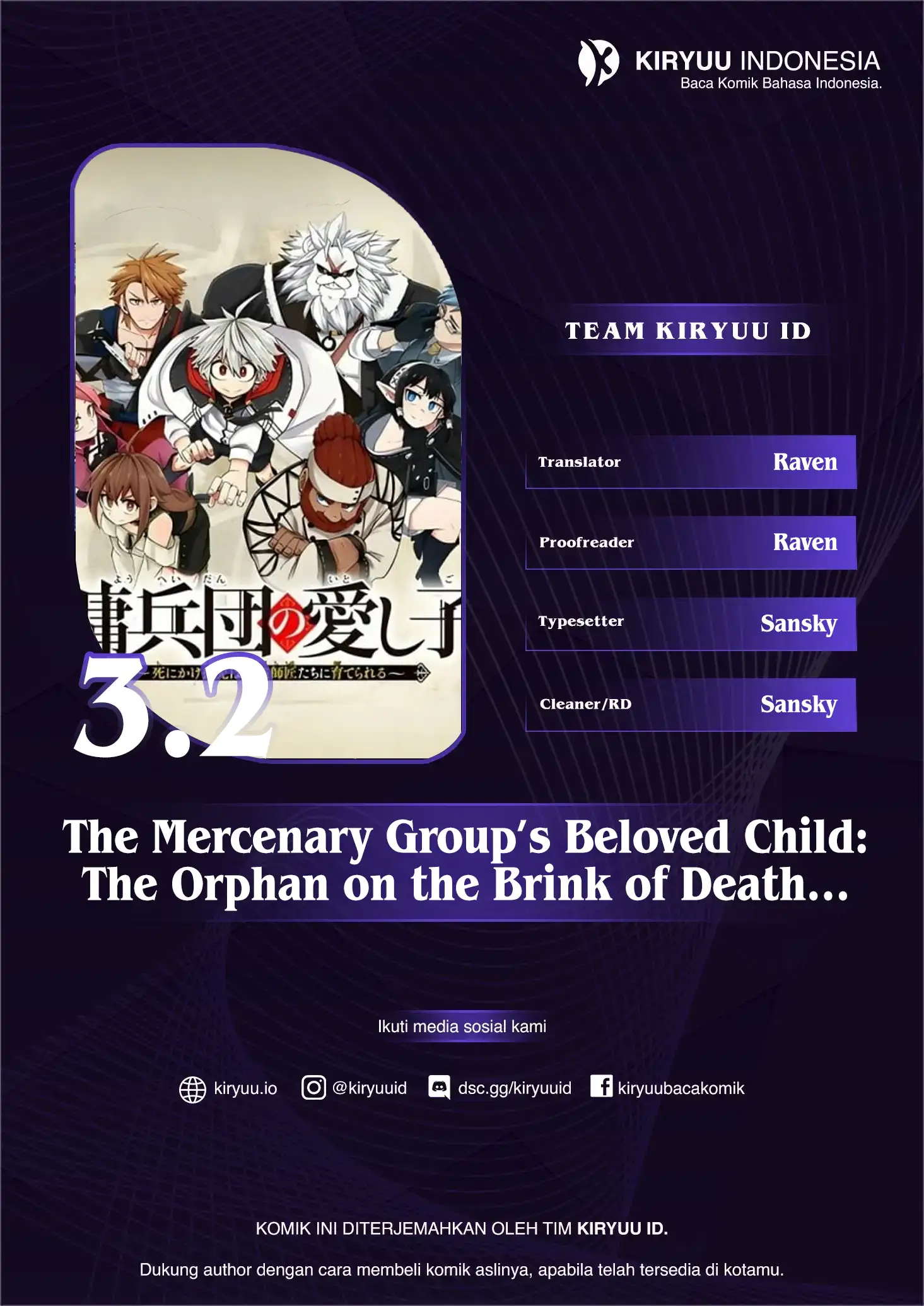 Komik The Mercenary Group’s Beloved Child: The Orphan on the Brink of Death is Raised by the Mightiest Masters Chapter 3.2 gambar 1