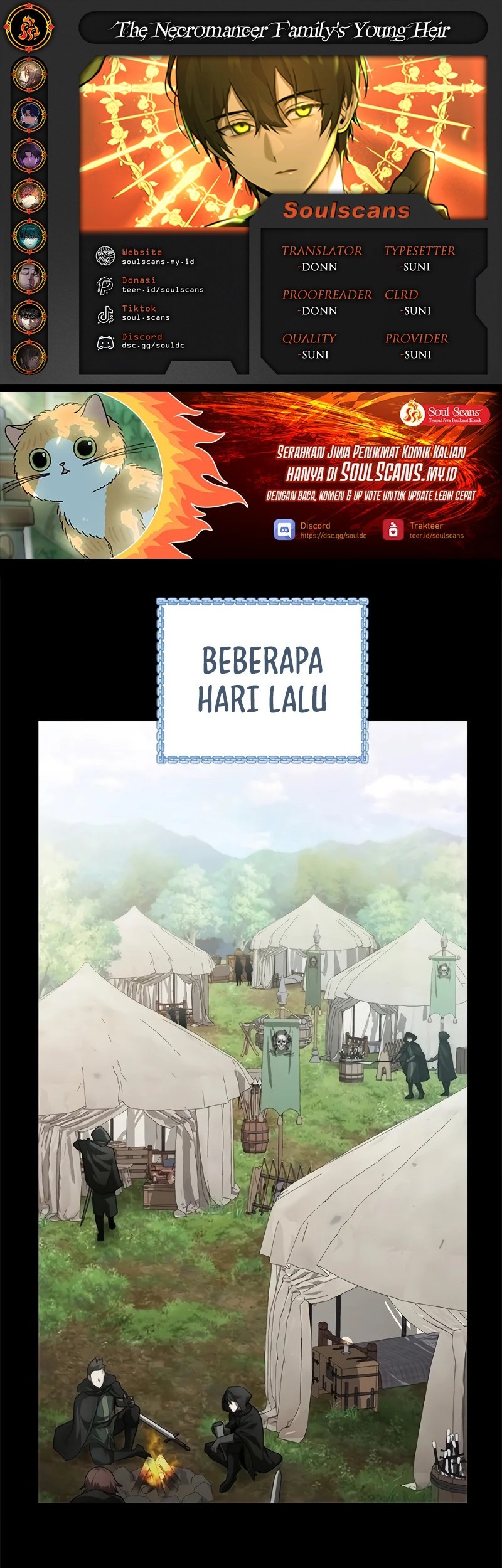 Komik The Necromancer Family’s Young Heir Chapter 19 gambar 1