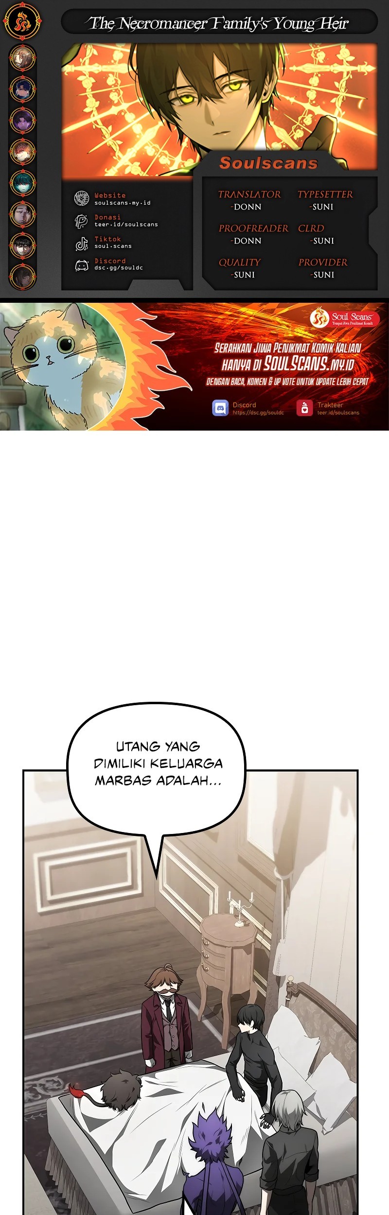 Komik The Necromancer Family’s Young Heir Chapter 21 gambar 1