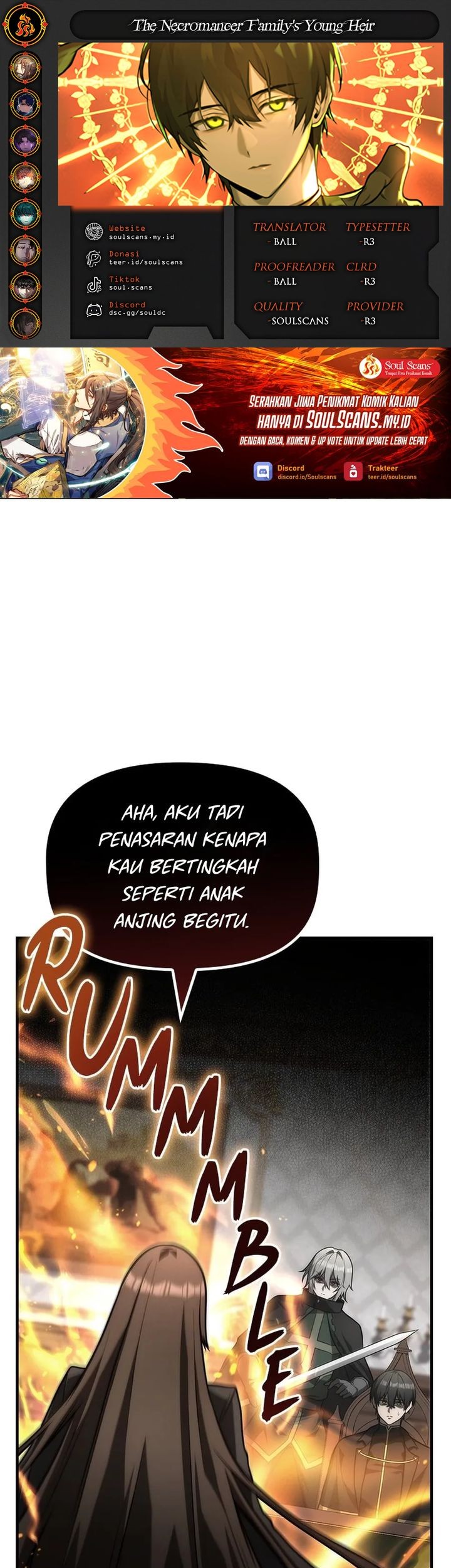 Komik The Necromancer Family’s Young Heir Chapter 22 gambar 1