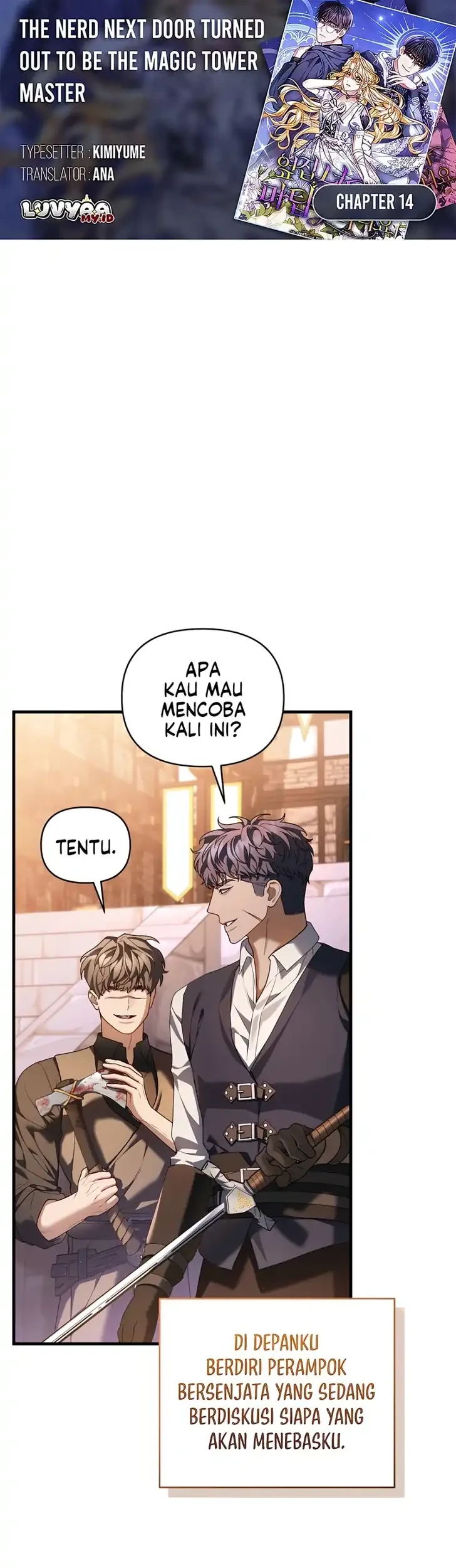 The Nerd Next Door Turned Out to Be the Magic Tower Master Chapter 14 halaman 2