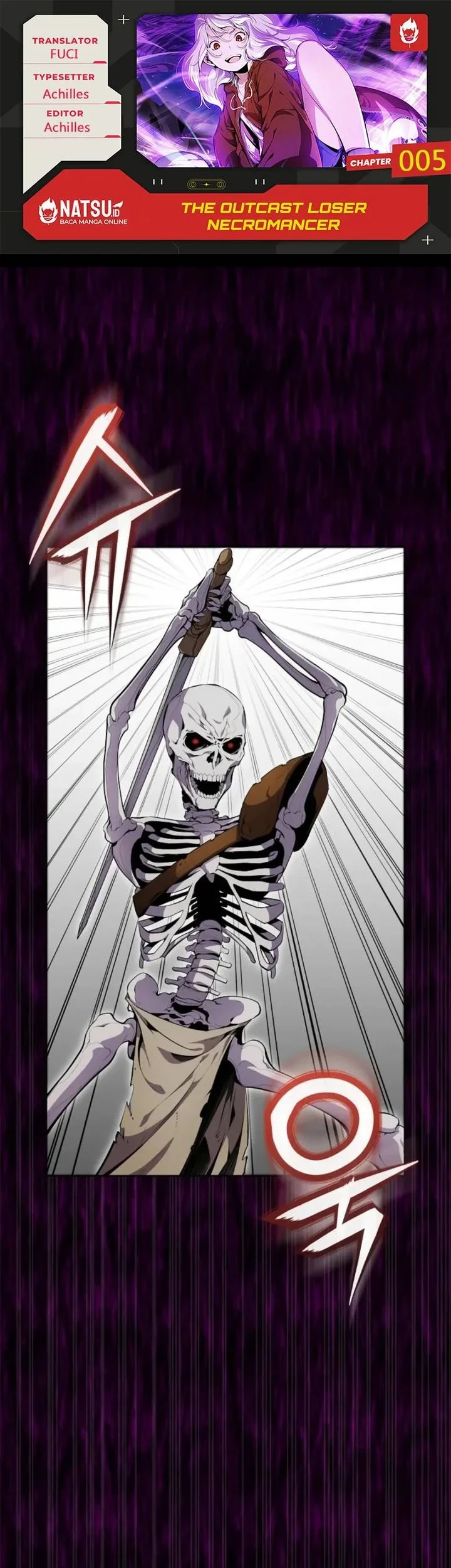 Komik The Outcast Loser Necromancer Chapter 5 gambar 1
