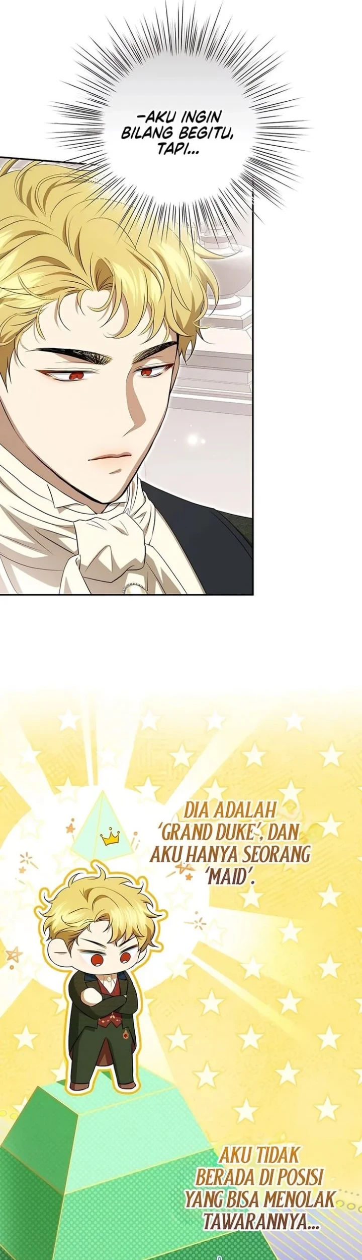 Manhwa The Peaceful Life of a Maid Who Hides Her Power and Enjoys It Chapter 25 gambar 2