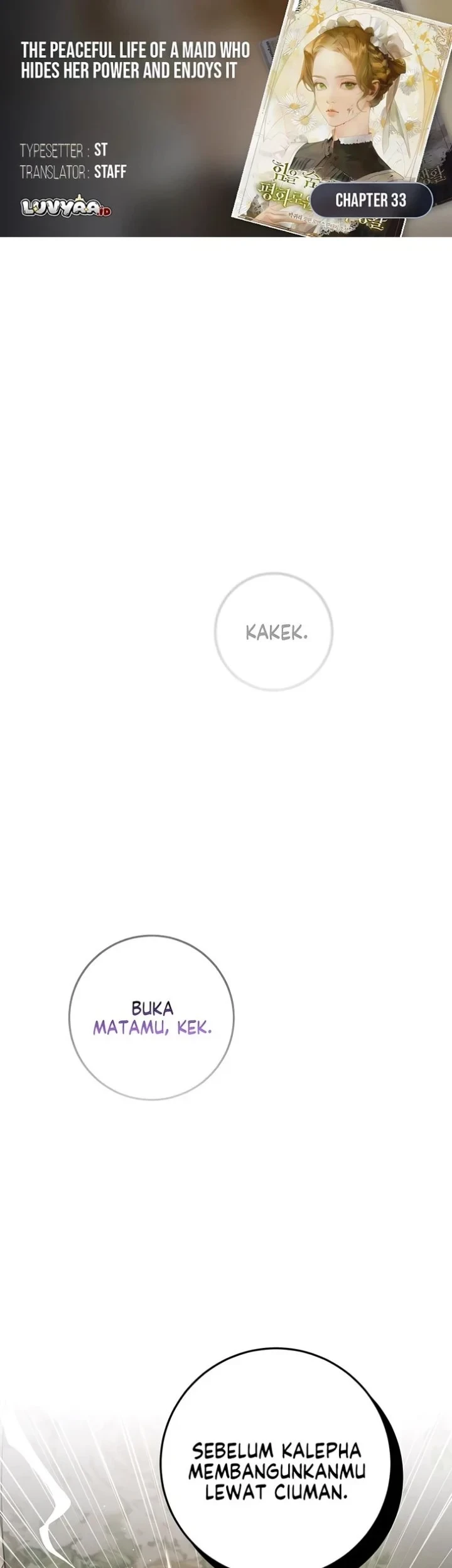 Komik The Peaceful Life of a Maid Who Hides Her Power and Enjoys It Chapter 33 gambar 1
