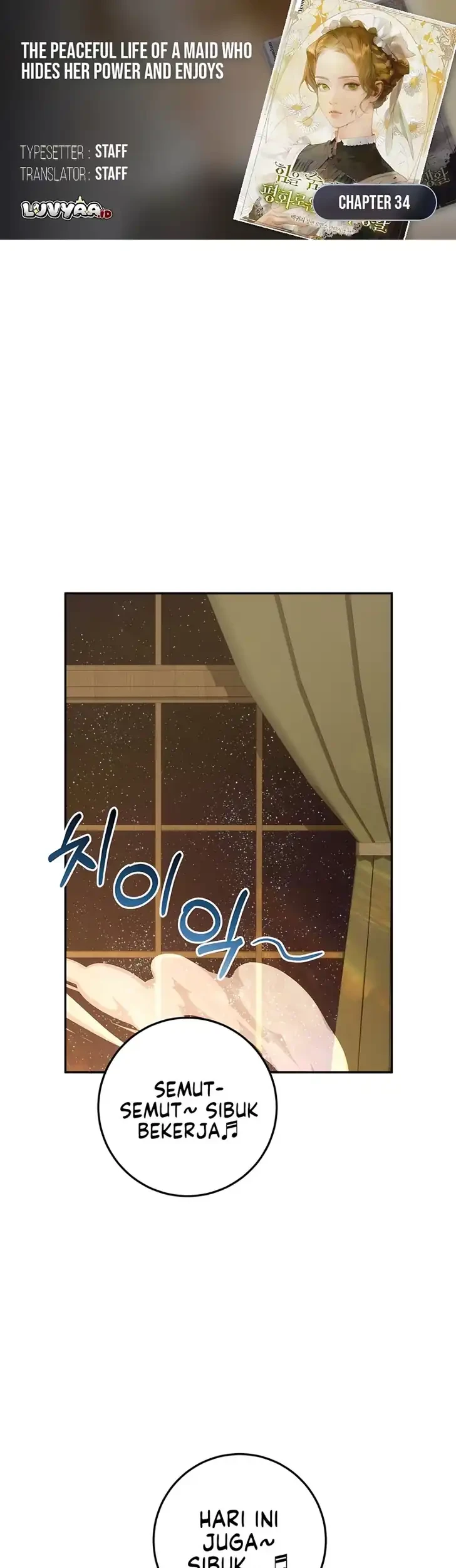 Komik The Peaceful Life of a Maid Who Hides Her Power and Enjoys It Chapter 34 gambar 1