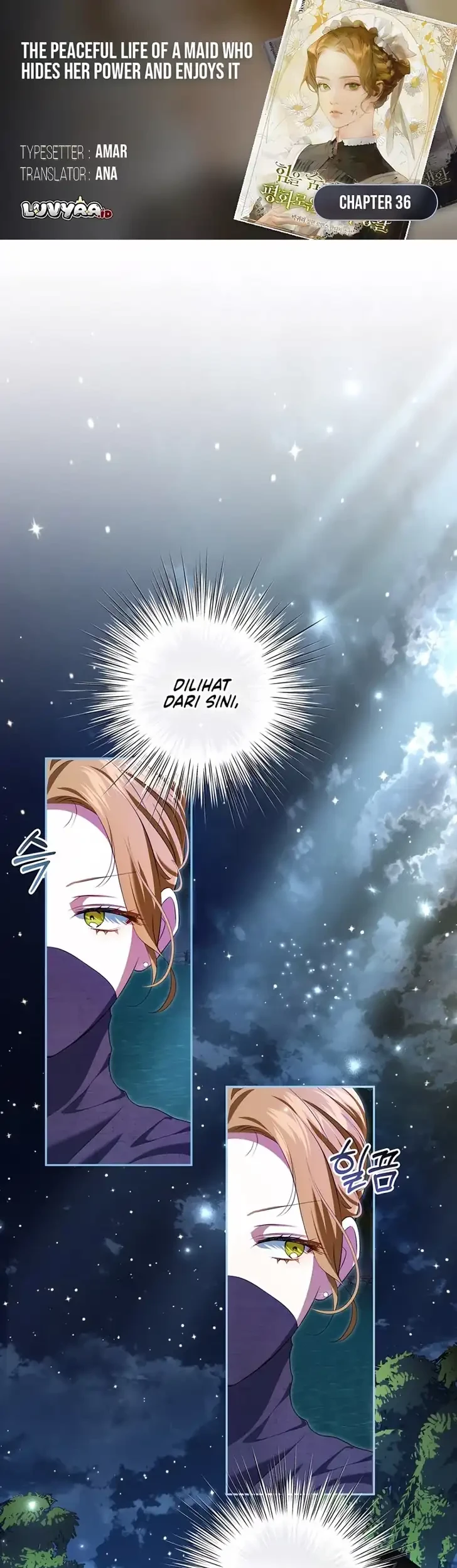 Komik The Peaceful Life of a Maid Who Hides Her Power and Enjoys It Chapter 36 gambar 1