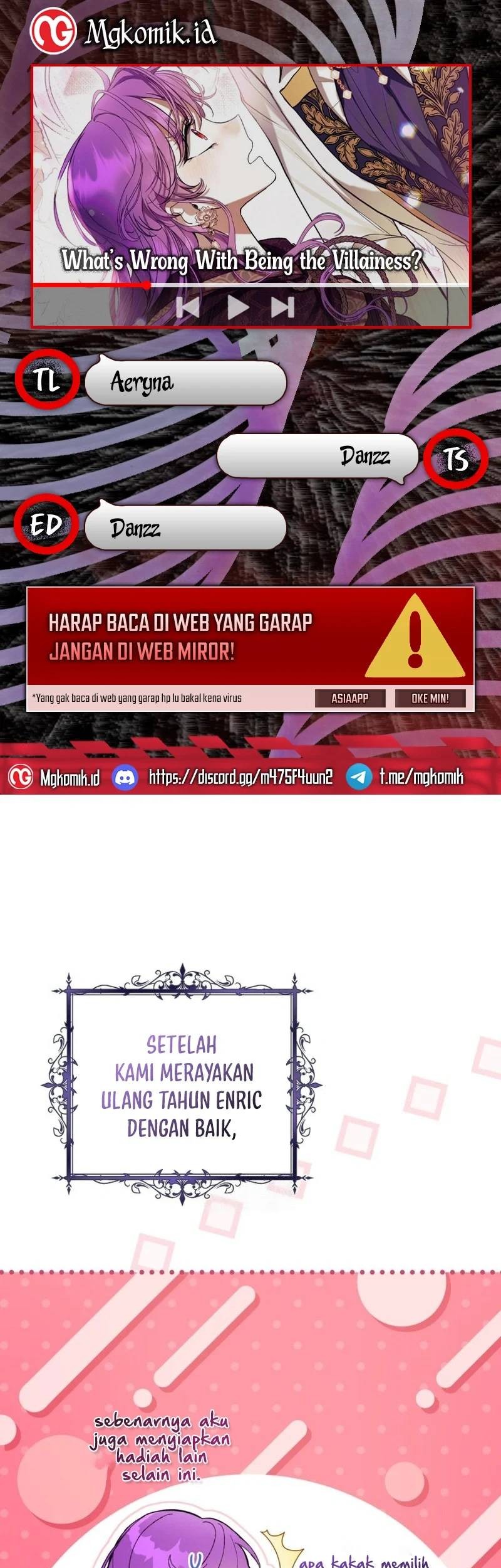 Komik The Perks of Being a Villainess Chapter 64 gambar 1