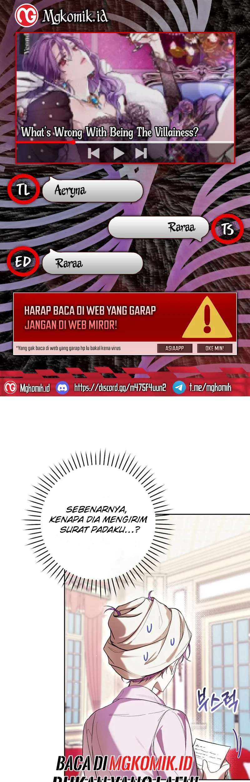 Komik The Perks of Being a Villainess Chapter 66 gambar 1