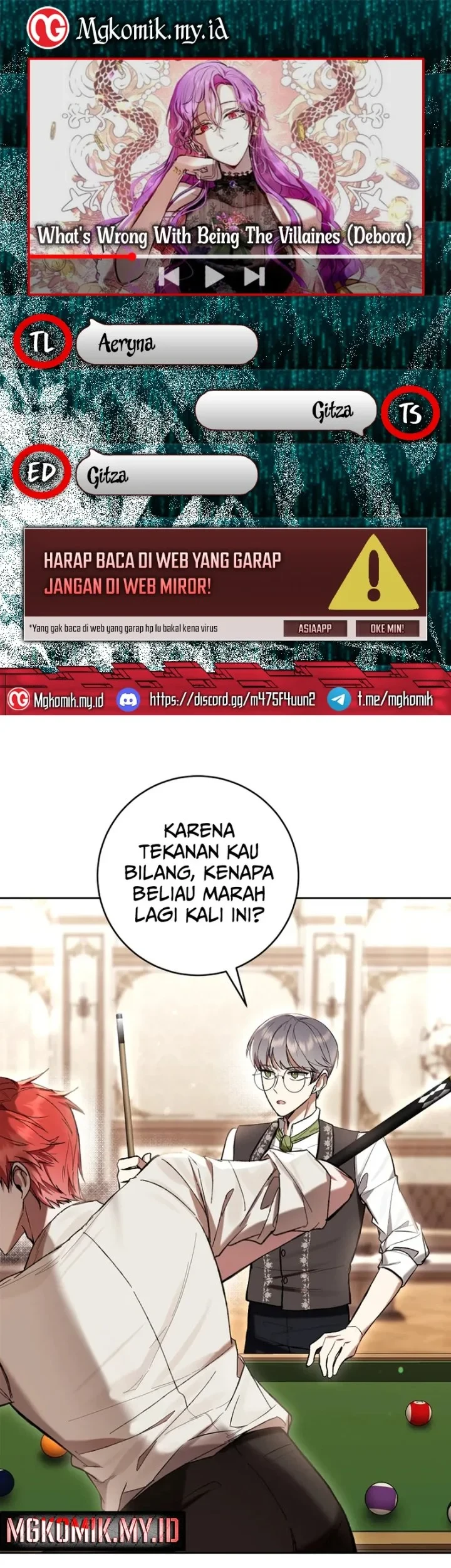 Komik The Perks of Being a Villainess Chapter 81 gambar 1